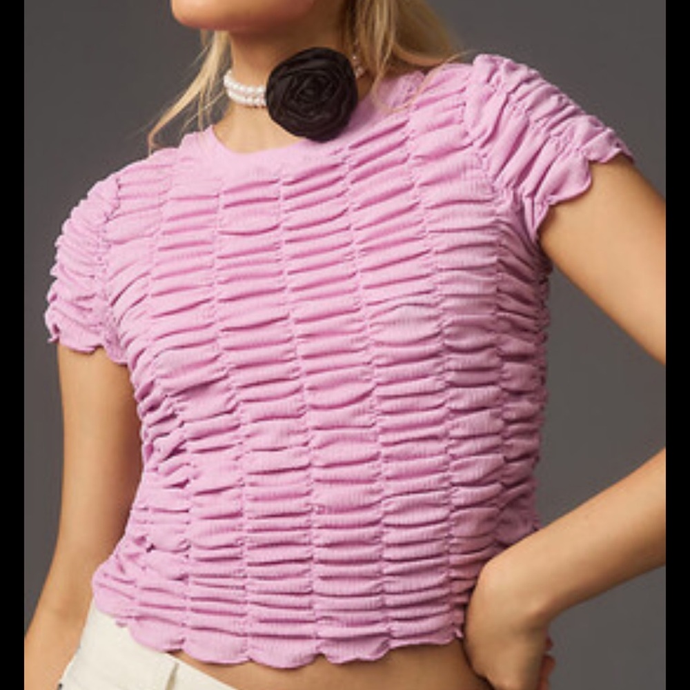 Anthropologie Ruched Women's Top size small